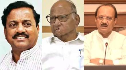 Sunil Tatkare Sharad Pawar Ajit Pawar