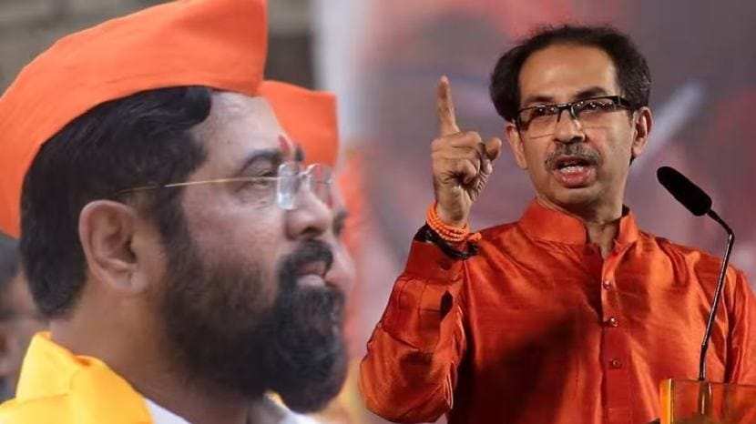 Uddhav thackeray Eknath shinde