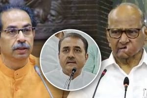 Uddhav Thackeray Sharad Pawar Praful Patel