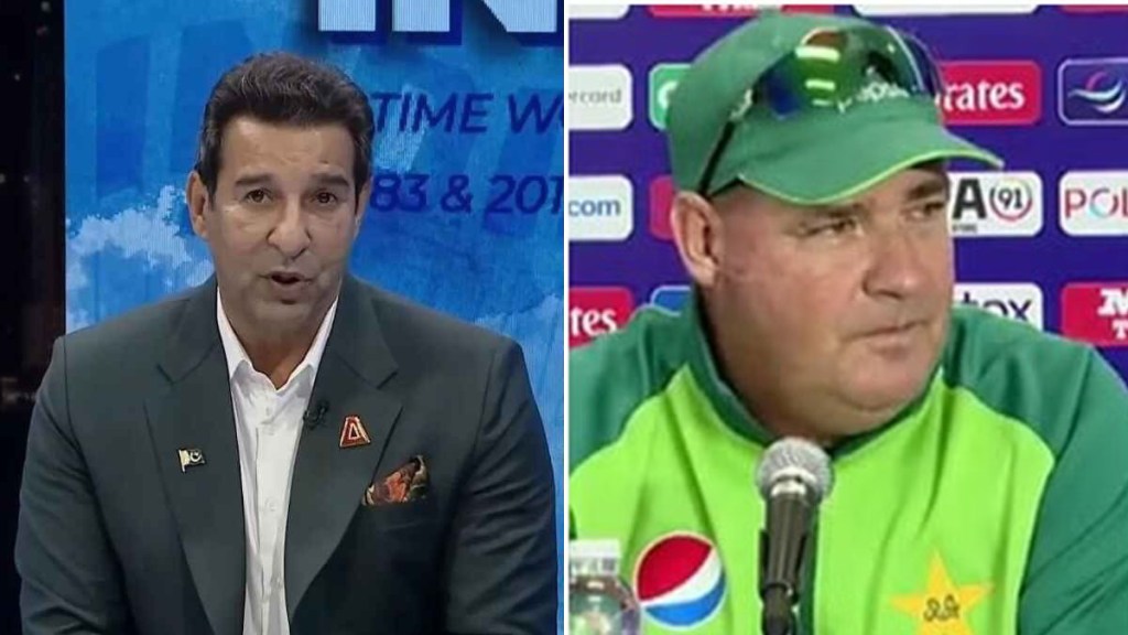 Don't divert attention tell what was your plan Wasim Akram got angry at the Director of Pakistan team after the defeat against India