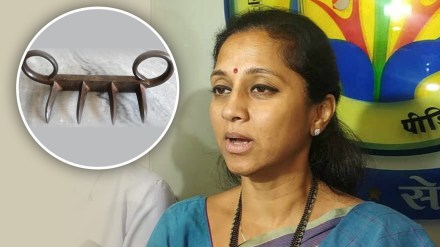 Supriya Sule reacts on waghnakh