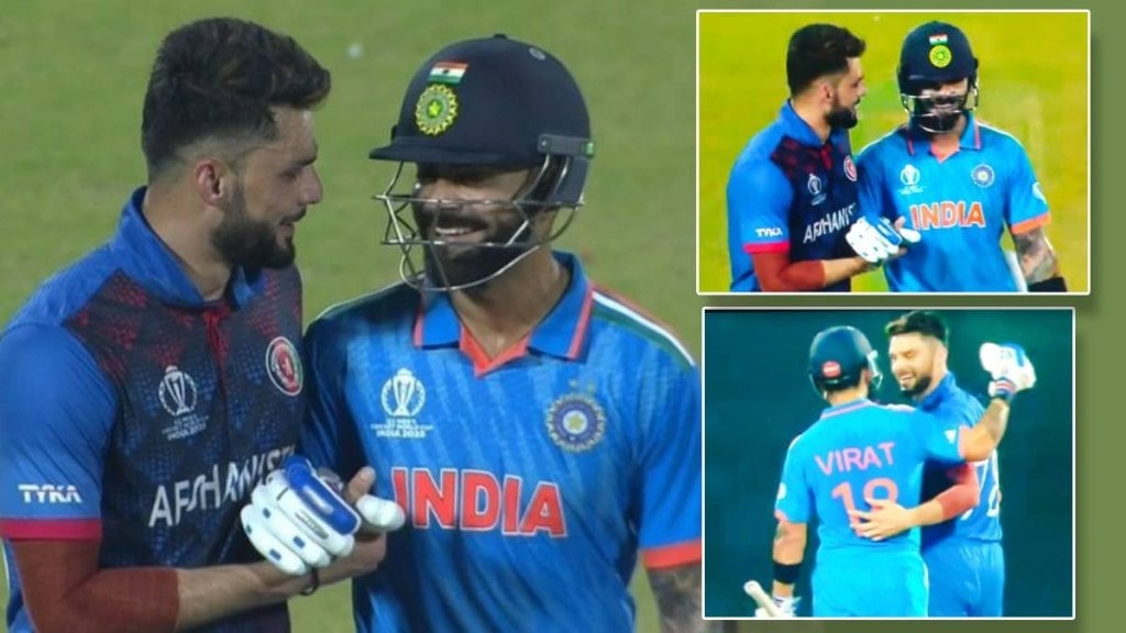 World Cup 2023: Virat Kohli-Naveen Ul Haq hugged each other forgetting enmity fans went crazy after seeing this