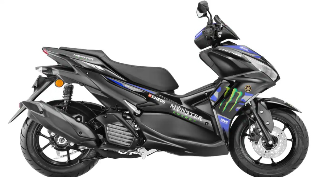 Yamaha Aerox 155 Monster Energy MotoGP Edition launched