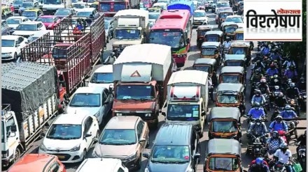 bhiwandi traffic jams, why traffic jams in bhiwandi, traffic jam due to warehouses in bhiwandi