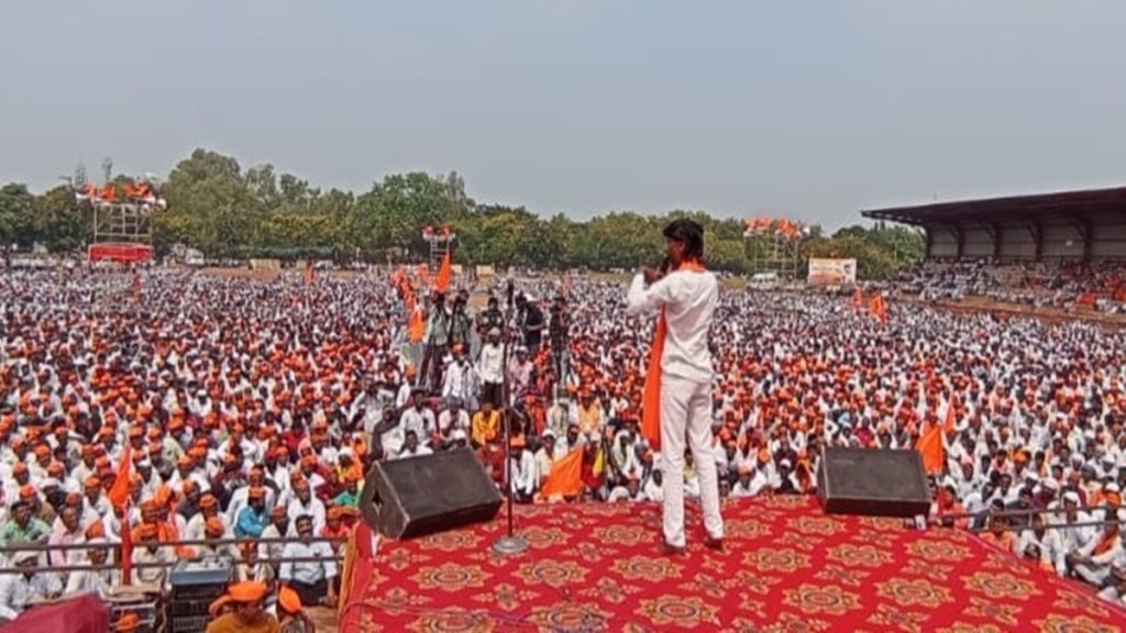 manoj jarange patil warns maratha leaders, oppose for maratha reservation