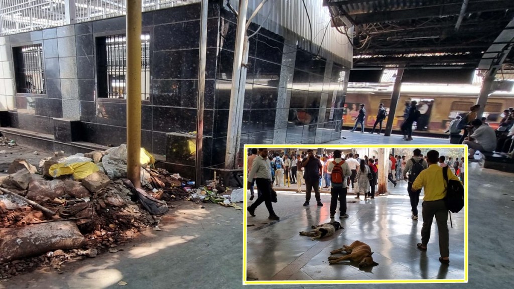 thane railway station, dirty, central railway award, thane railway station