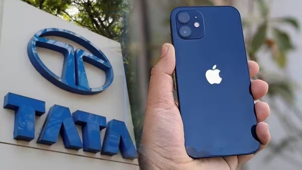 tata industries iphones in marathi, tata acquired wistron project in marathi, tata iphones plant in marathi