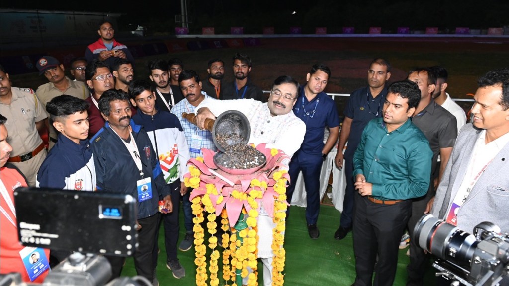 chandrapur, state level school sports tournament, minister sudhir mungantiwar