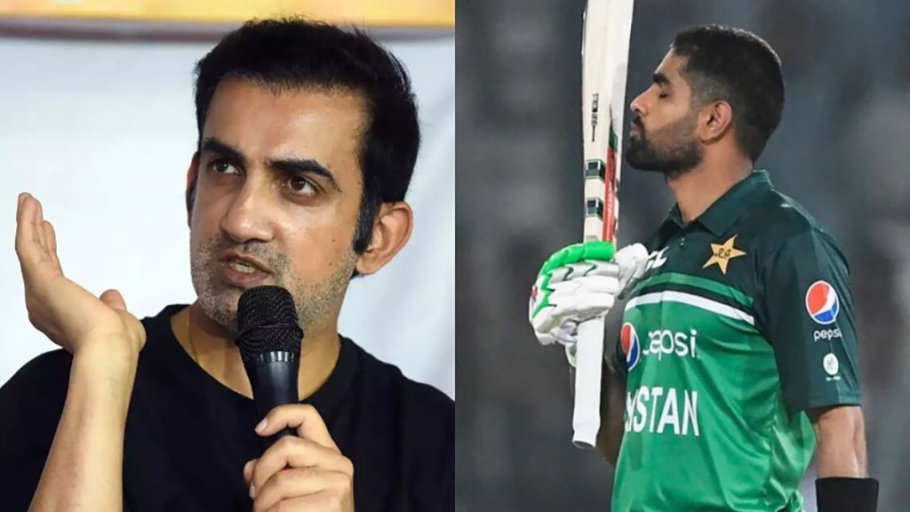 Gautam Gambhir gave advice to Babar Azam to win the World Cup if he accepts this then only Pakistan will become the champion