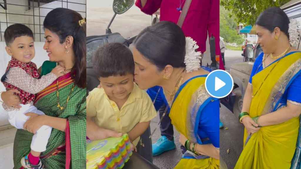 deepa chaudhari gave special gift to dhanashri kadgaonkar son kabir