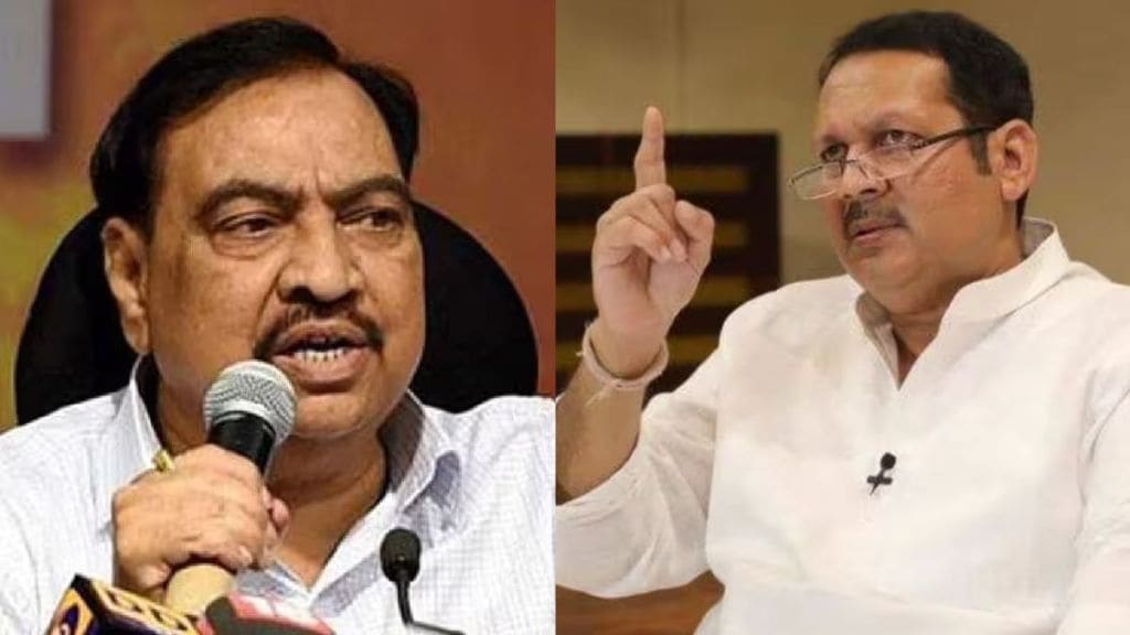 eknath khadse on udayan raje bhosle