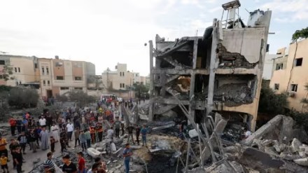 gaza hospital air strike