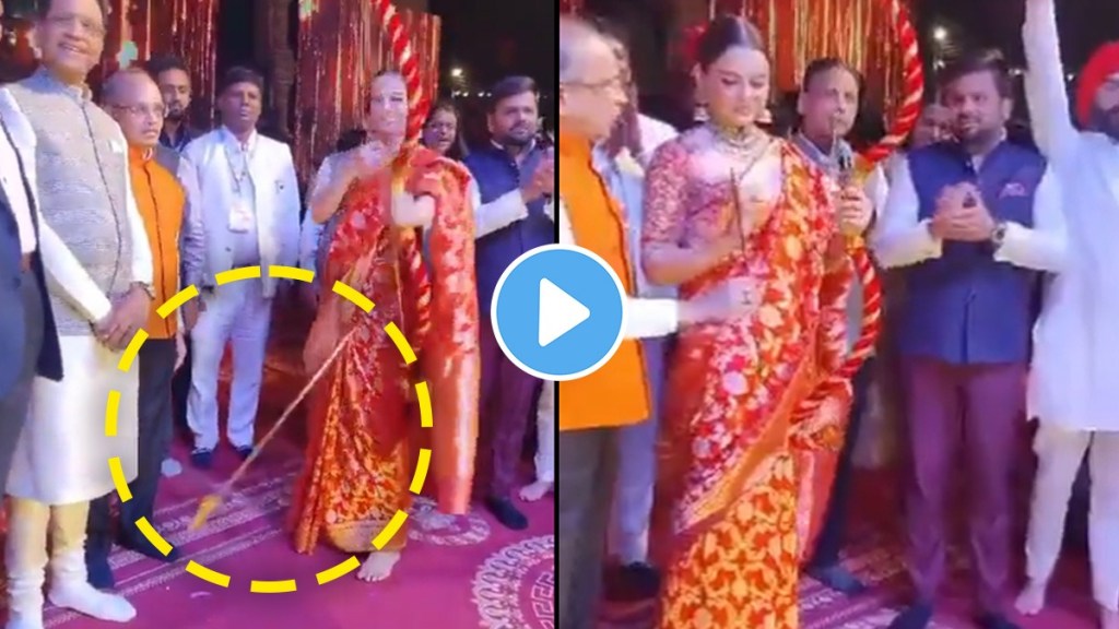 krk mocks on kangana ranaut as she fails to aim ravan Effigy At Delhi On Dussehra 2023