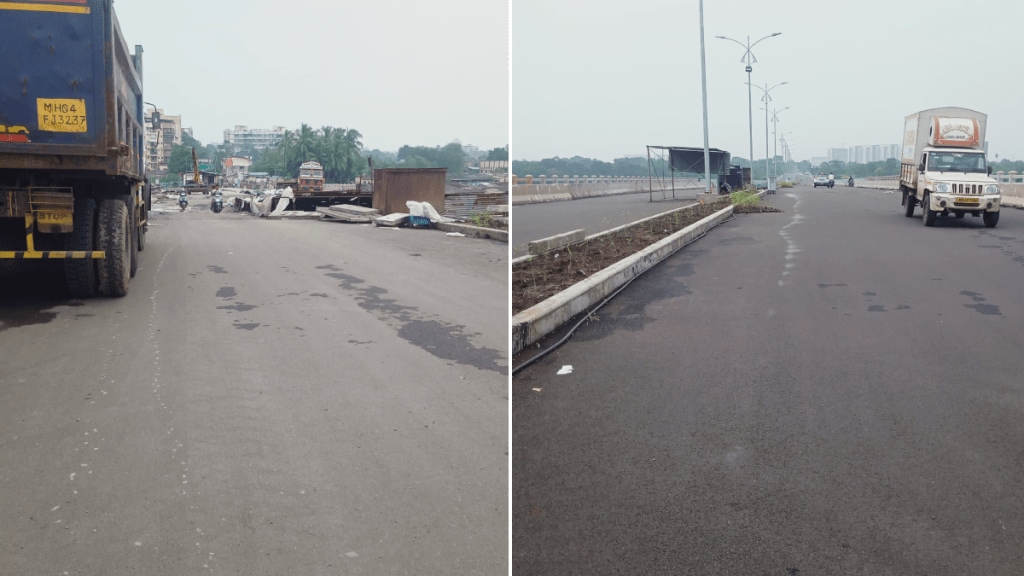 inauguration residents of Dombivli travelling Mankoli Bridge