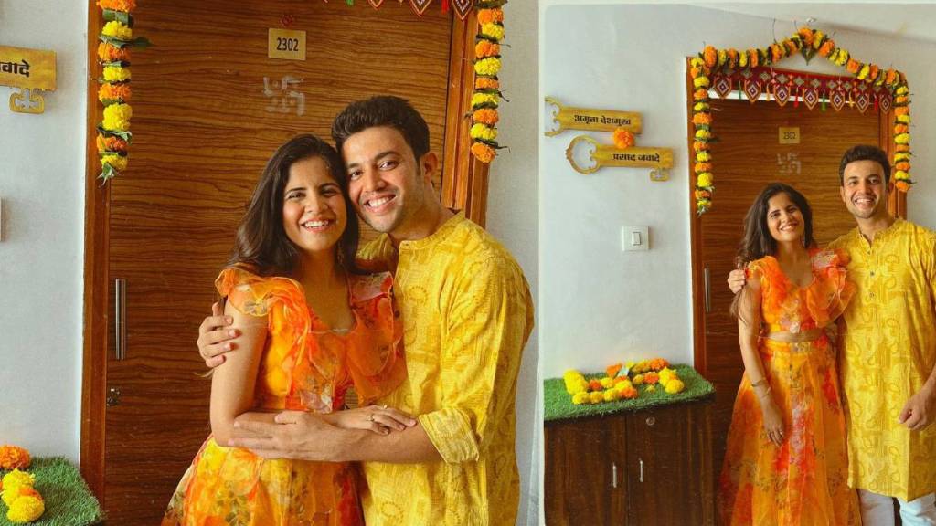 prasad jawade and amruta deshmukh new home