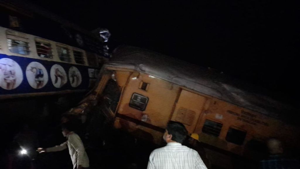 railway accident in andhra pradesh