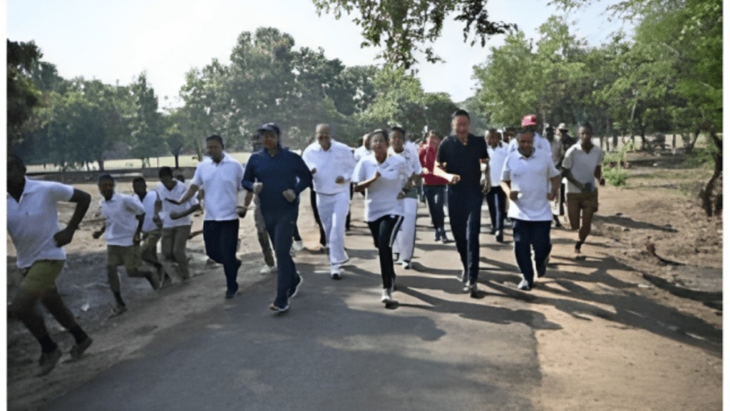 Nagpur Police running stay healthy occasion 75th year Sardar Vallabhbhai Patel, National Police Academy, Hyderabad