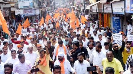 thackeray group grand march against drugs in nashik