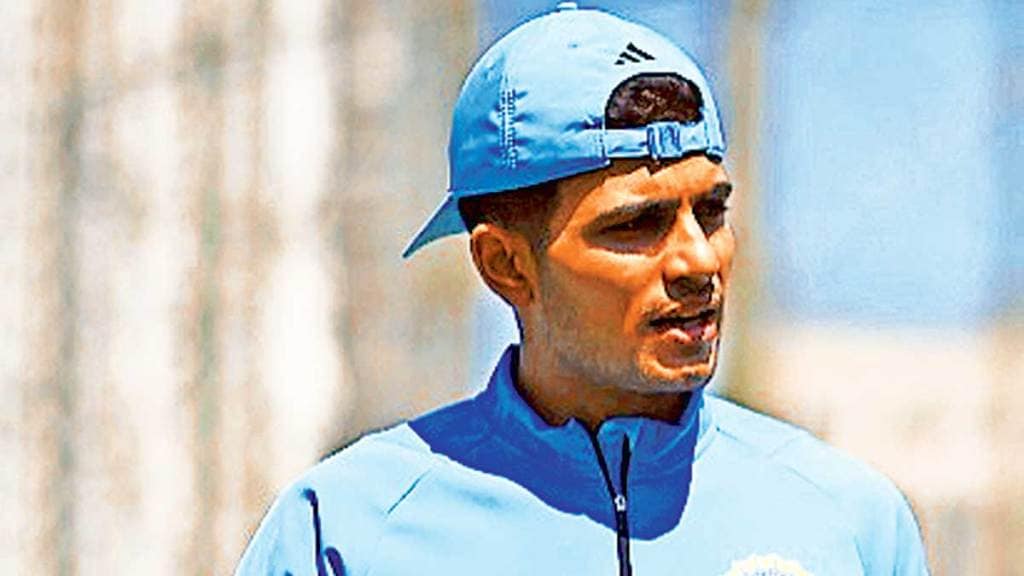 shubman gill practice for an hour in nets hopes of playing vs pakistan