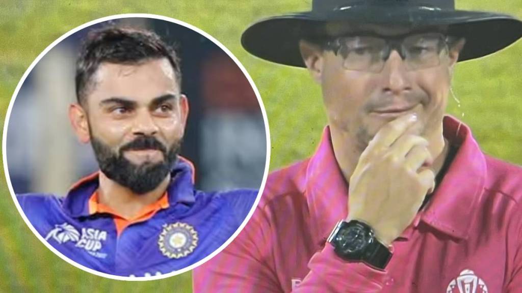 umpire richard kettleborough virat kohli