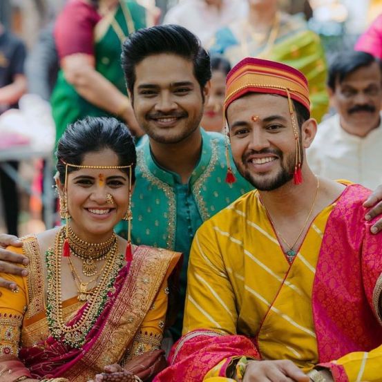 Amruta Deshmukh Prasad Jawade wedding 1