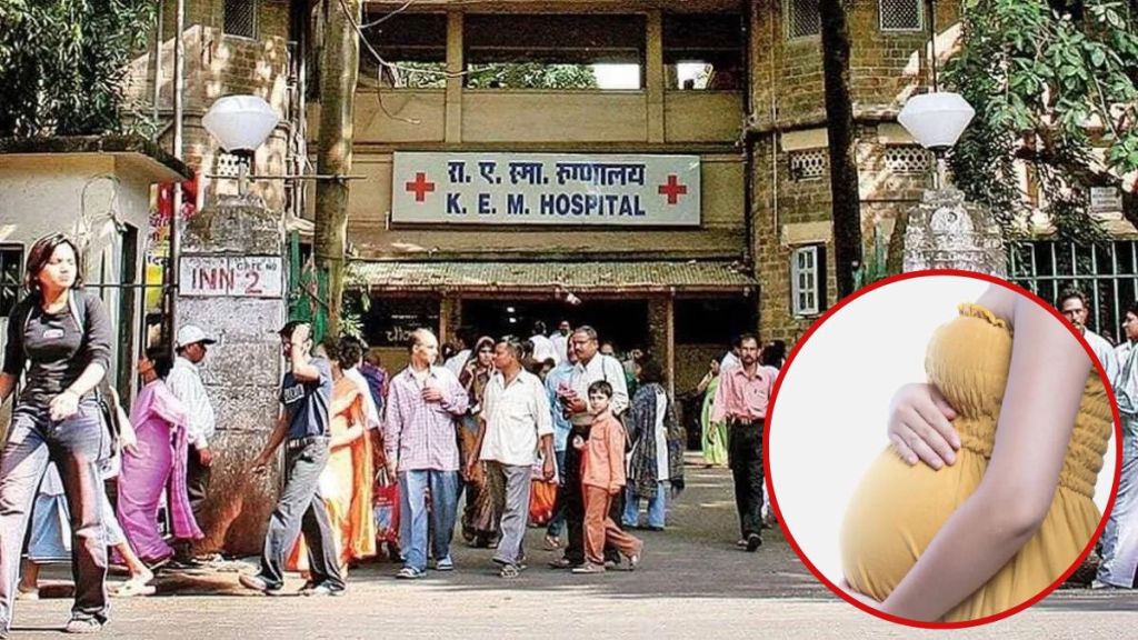 Pregnant women wait many hour for blood test at KEM hospital