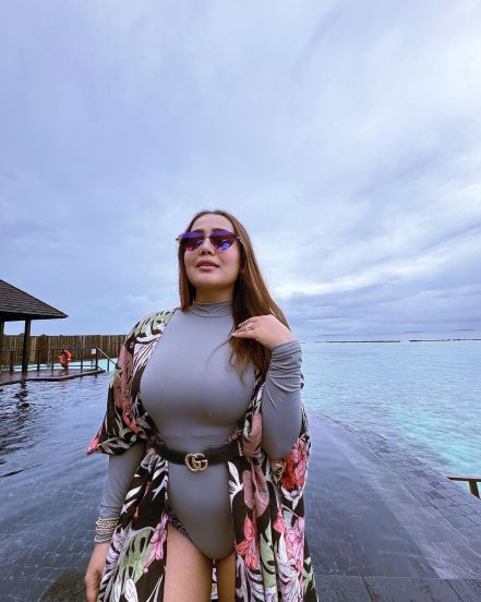 Neha Kakkar Maldives Bold Look