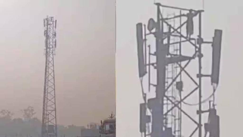 Uttar Pradesh Maharajganj Girl Climbed Mobile Tower Created Drama Regarding Marriage viral news