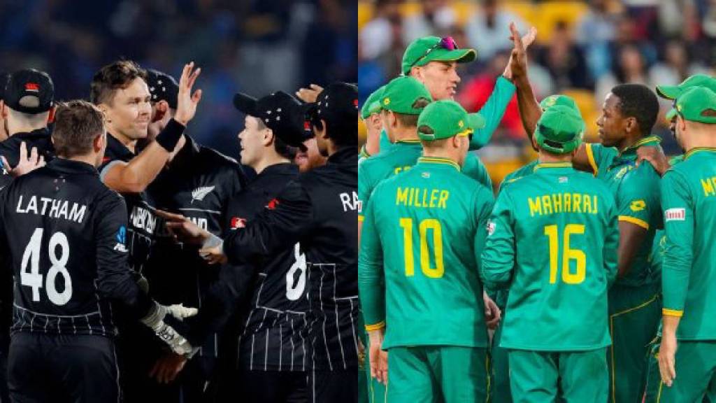 NZ vs SA World Cup 2023 Latest Score Updates in Marathi