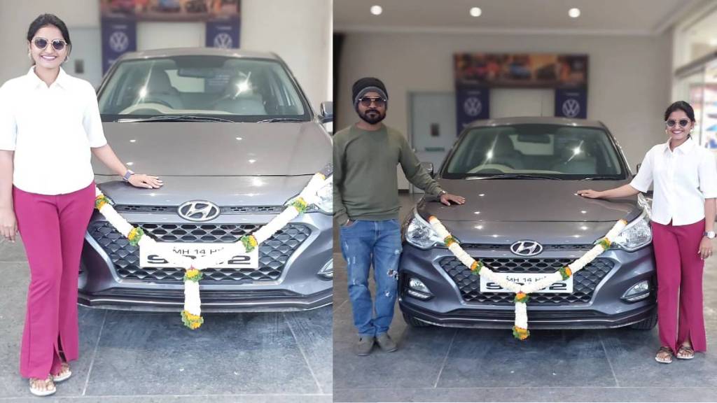 Sahkutumb Sahaparivar fame actress komal kumbhar bought new car