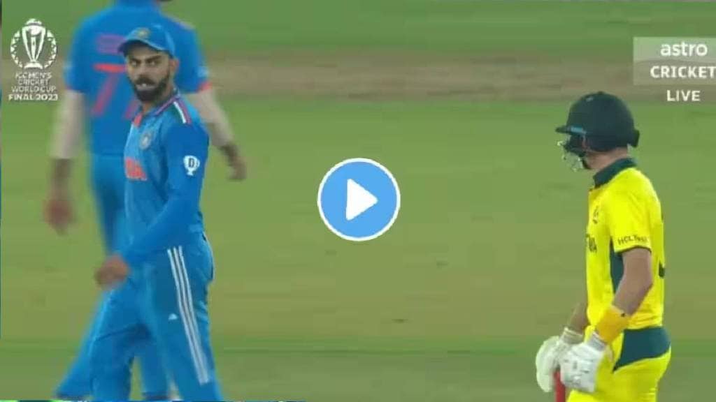 Virat sledging Marnus Labuschagne in world cup final match