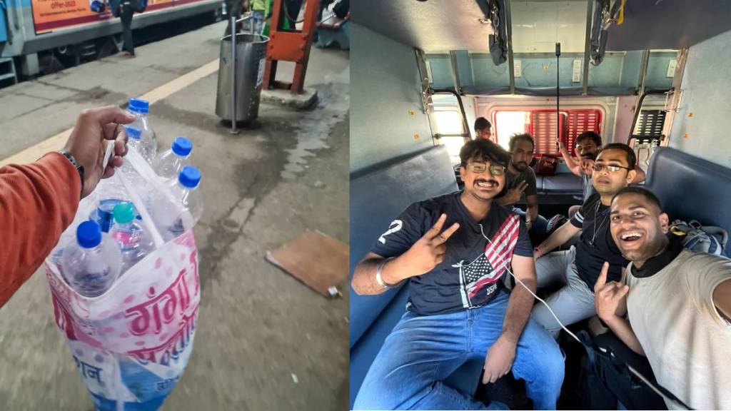 Passengers Do Special thing done to keep railways clean Appreciation is happening on social media