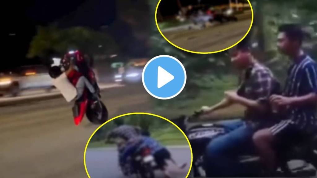 moye moye trend delhi and west bengal police share bike stunts video and following moye moye trend video goes viral