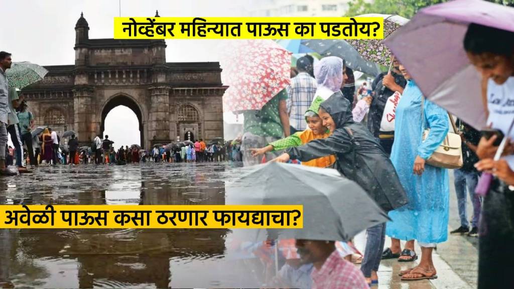 Why Is It Raining In November IMD Issues Yellow Alert Of Rain In Next Two Days Mumbai May Get Major Rains Weather Today