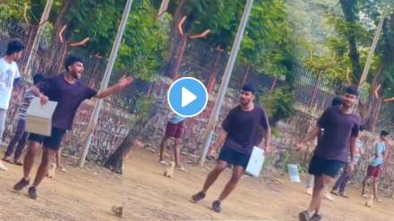 When cricket is more important than office work video goes viral on social media