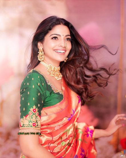 Pooja Sawant Ghagra Choli Look