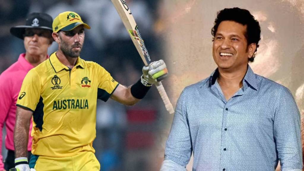 Sachin Tendulkar praised Glenn Maxwell