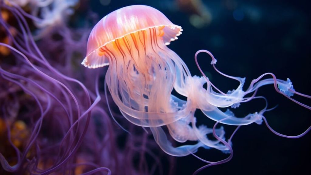 sea animal jellyfish