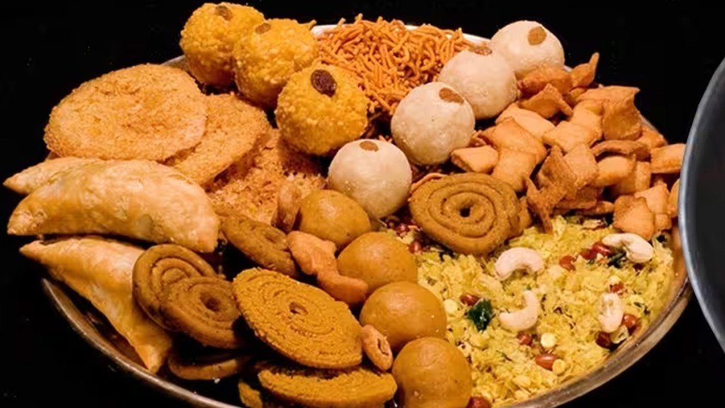 Diwali snacks abroad