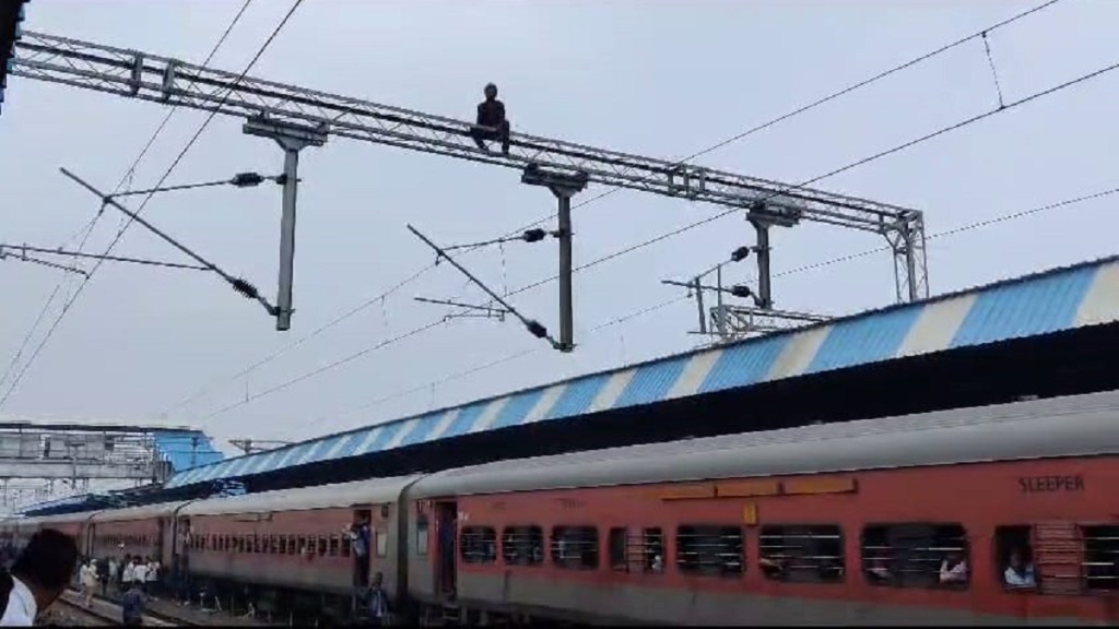 mental patient Nandurbar railway station