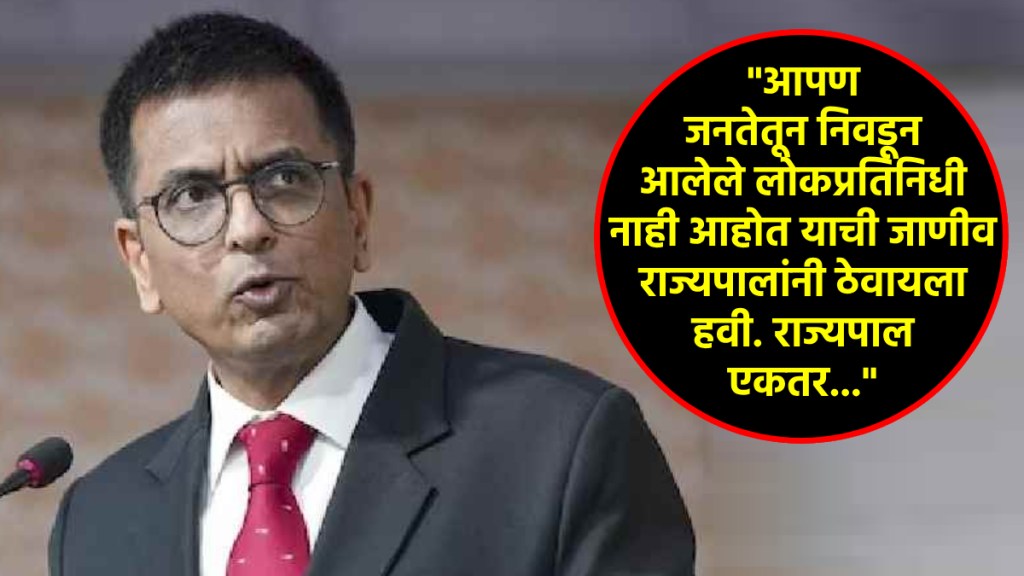 cji dhananjay chandrachud on punjab governor