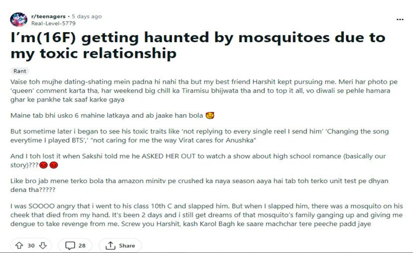 delhi girl hilarious rant about mosquitoes