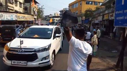 vasai, nitin gadkari, aagri sena, agitation