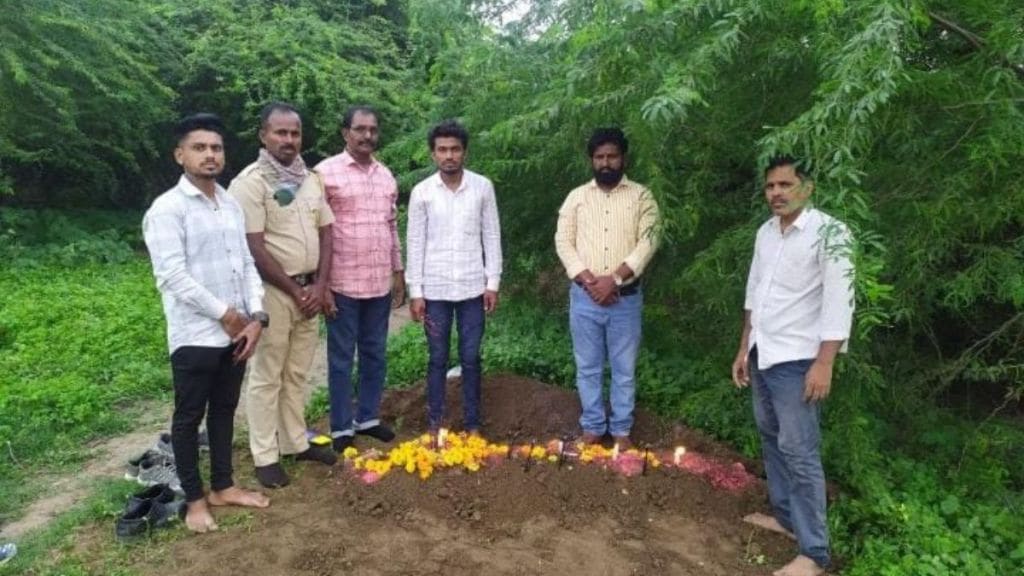 Parag became the heir for the funeral of the bereft bodies