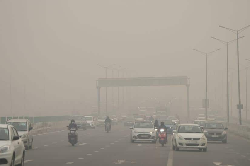 Delhi pollution level