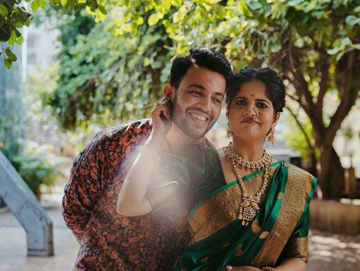 amruta deshmukh and prasad jawade wedding rituals has started