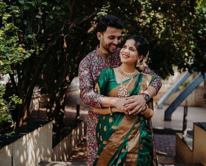 amruta deshmukh and prasad jawade wedding rituals has started