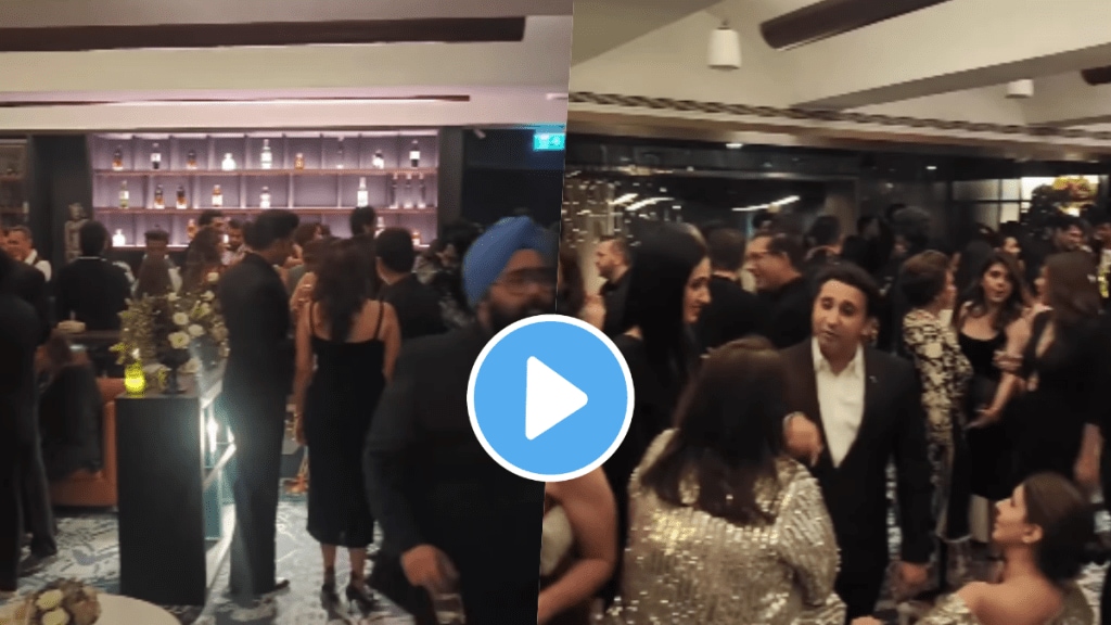 sharukh khan birthday party unseen video