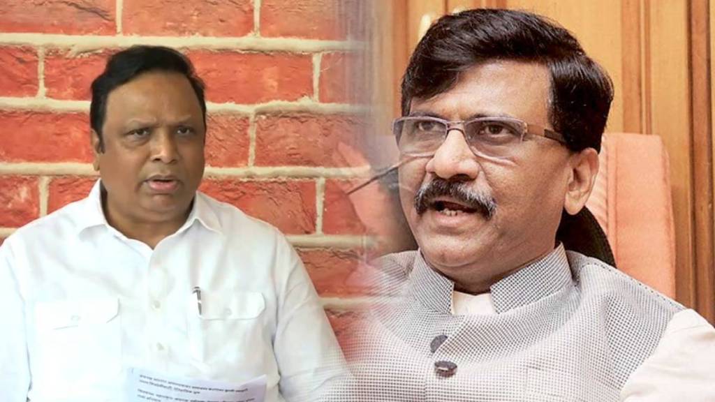 Ashish Shelar on sanjay raut