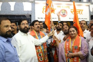 Former NCP corporator Haroon Khan joins Eknath Shinde Shiv Sena thane